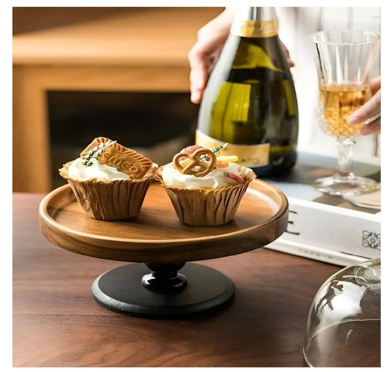 Porta Cupcake Base De Torta Base Para Cupcakes Soporte 18cm Base Para Cupcake Alzadores Candy Bar-3