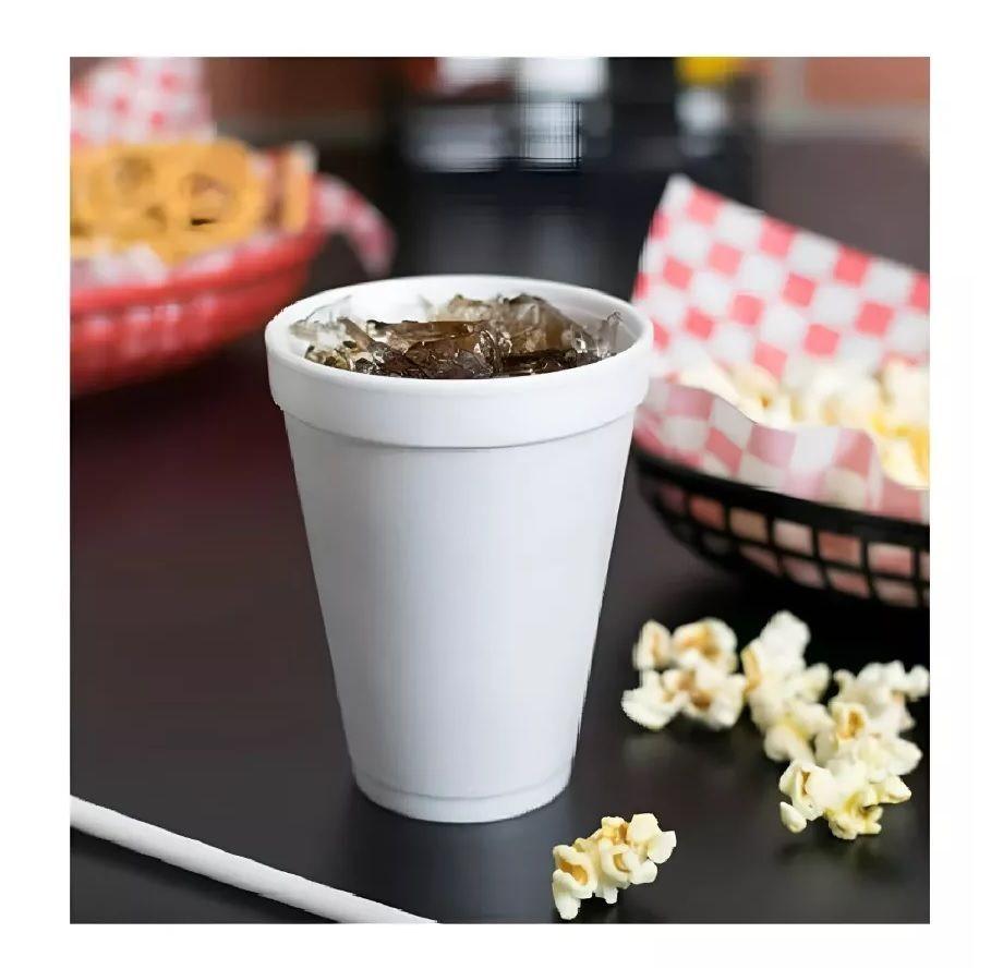 50 Vaso Desechable Plumavit Termico Vaso Cafe 10oz-6
