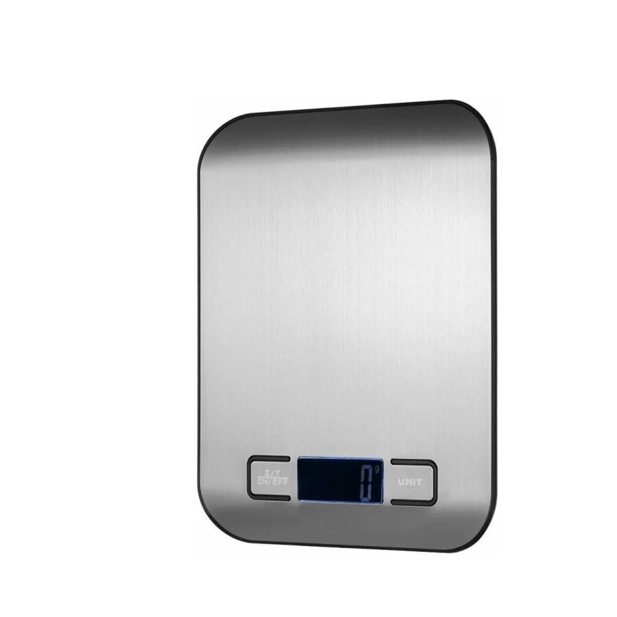 Balanza Digital Multiuso Pesa Digital Bascula Digital 299 Plateado 5 Kg-3