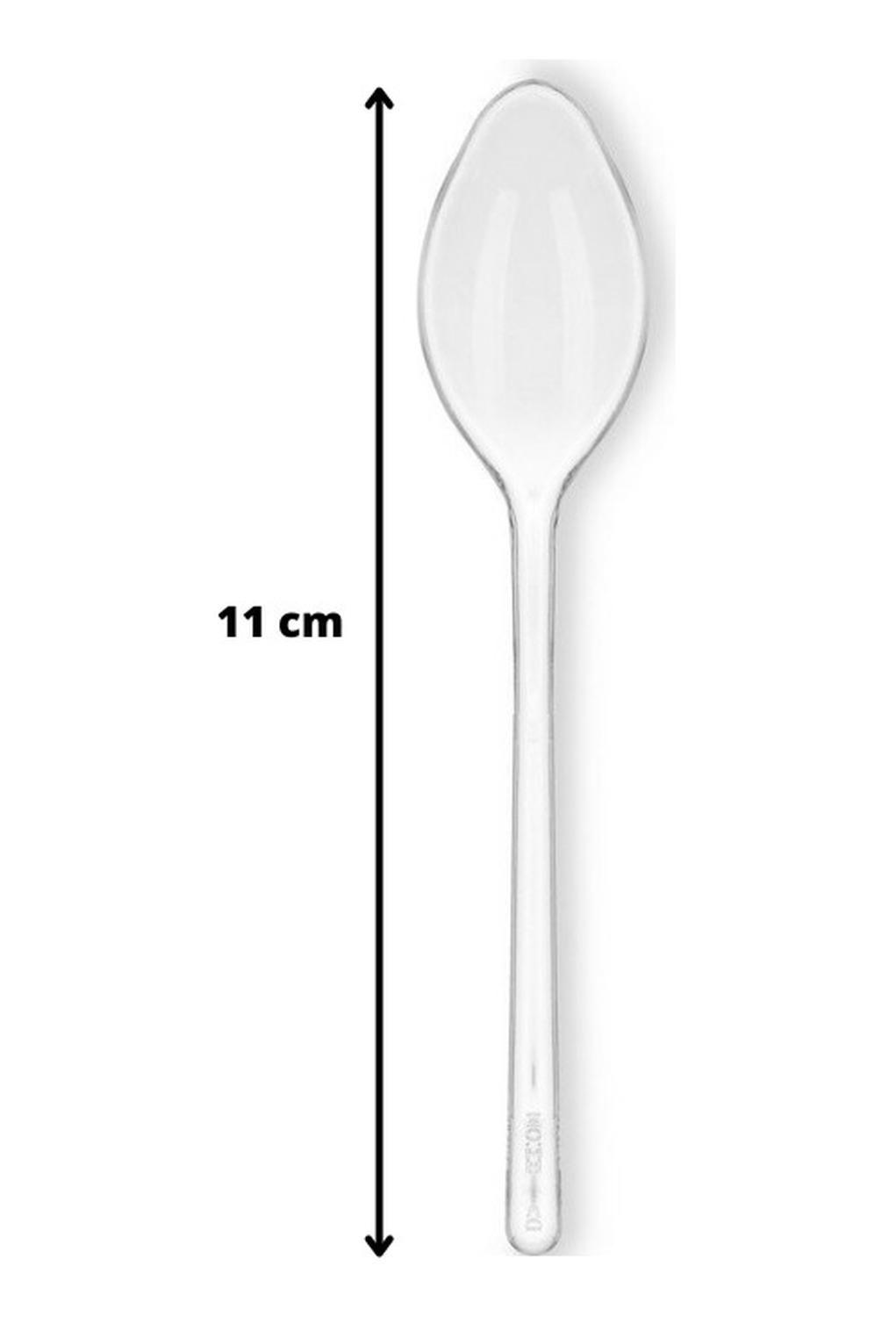 50 Cucharas Helado Cucharas Postres Cucharas Desechables-3