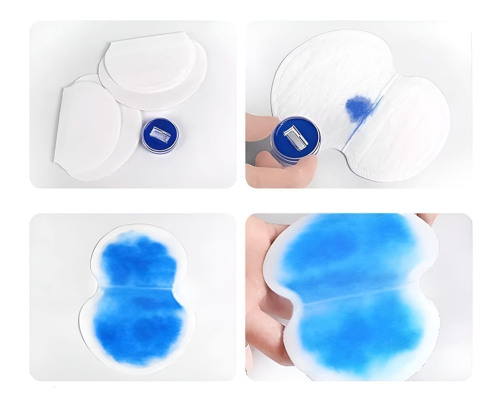20 Parches Protectores Piel Antitranspirantes Axilas Polera -2