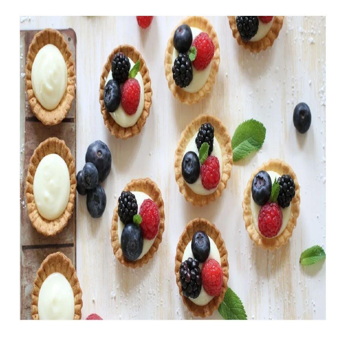 Pack X12 Molde Mini Tartaleta Tarta Moldes Aluminio 4,5cm-3