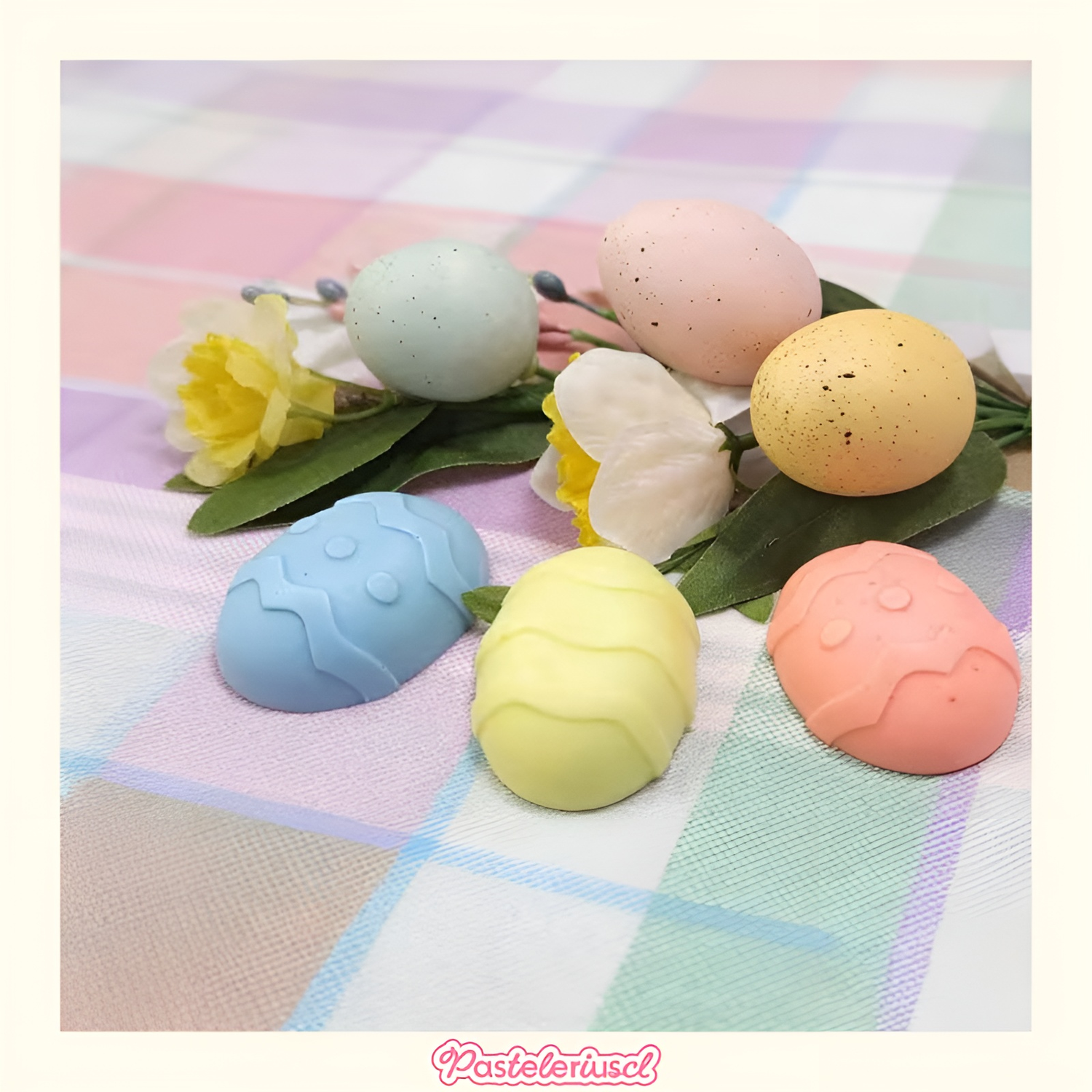 Moldes De Huevitos 3d Molde De Silicona En Forma De Huevo Para Chocolate Moldes Antiadherentes-8