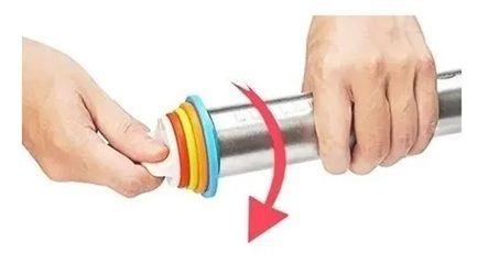 Pack 2 Uslero Acero Inoxidable Ajustable Fondant 45cm -1