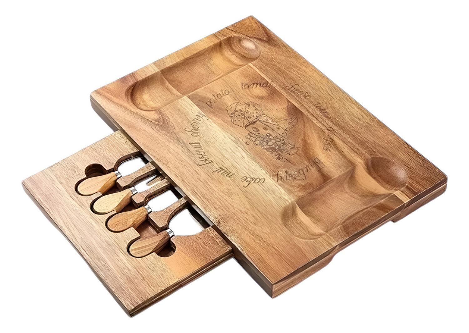 Tablas Para Picar Tabla De Quesos Tabla Picoteo Madera 41cm-8