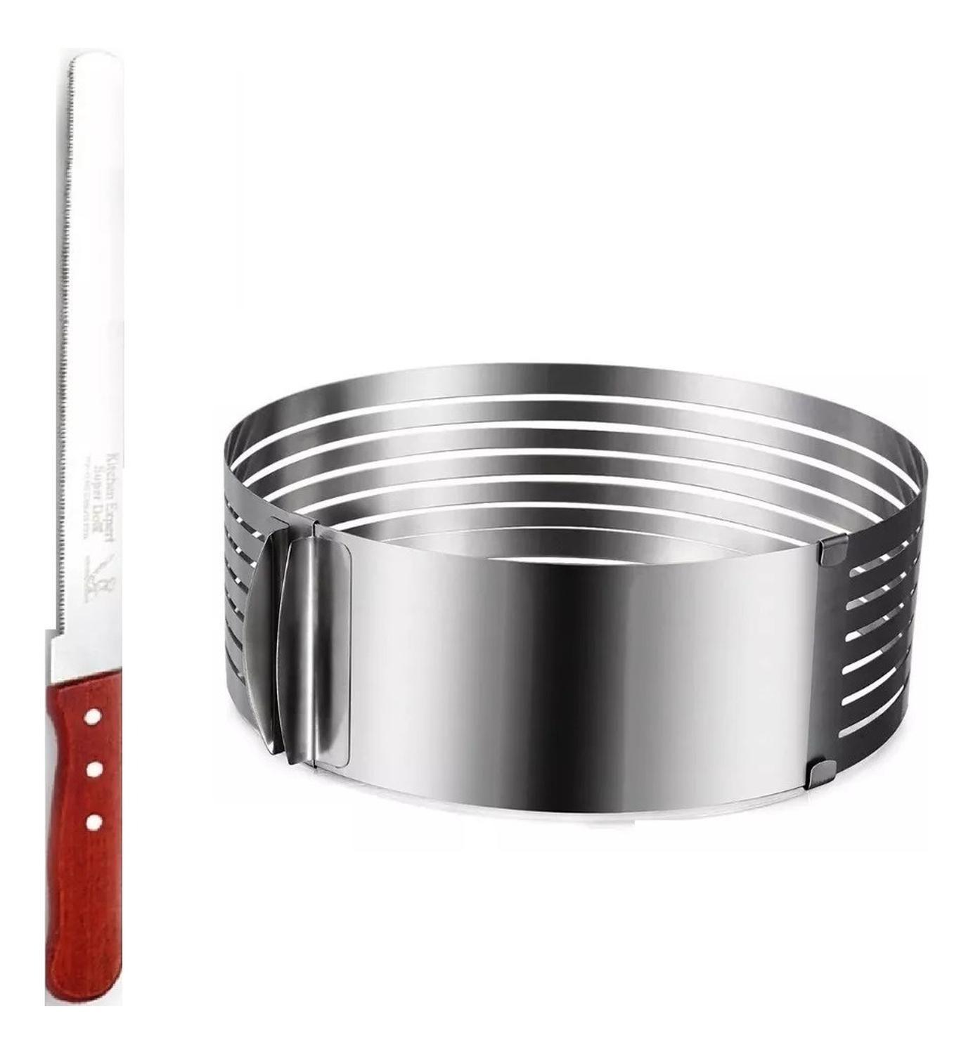 Cortador De Bizcocho Cortador De Torta 30cm + 1 Cuchillo-0