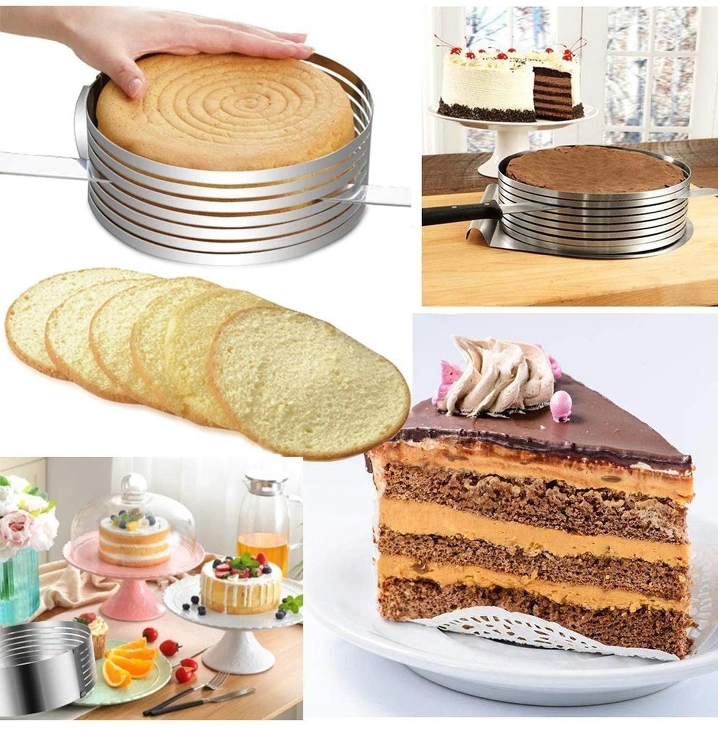 Cortador De Bizcocho Cortador De Torta 30cm + 1 Cuchillo-5