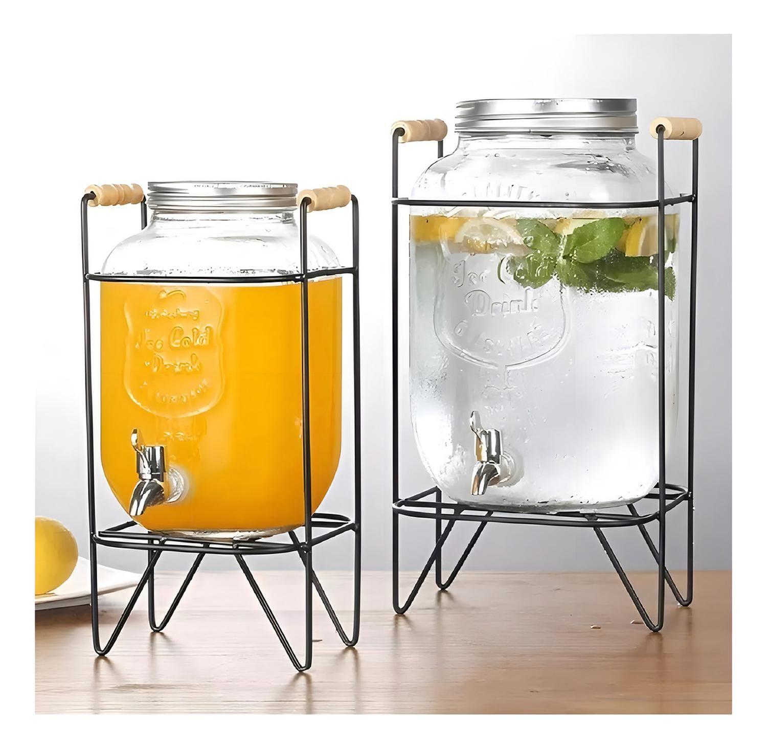 Dispensador De Bebidas Con Atril Dispensadores De Jugos 8l-3