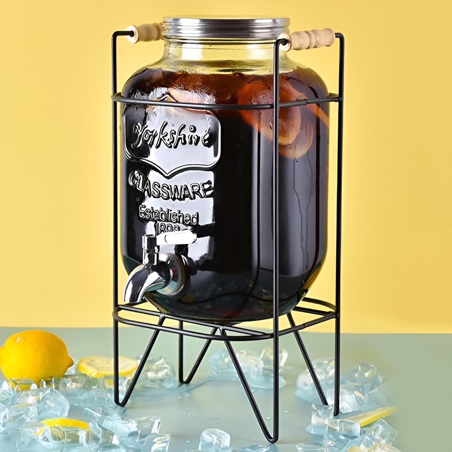 Dispensador De Bebidas Con Atril Dispensadores De Jugos 8l-8