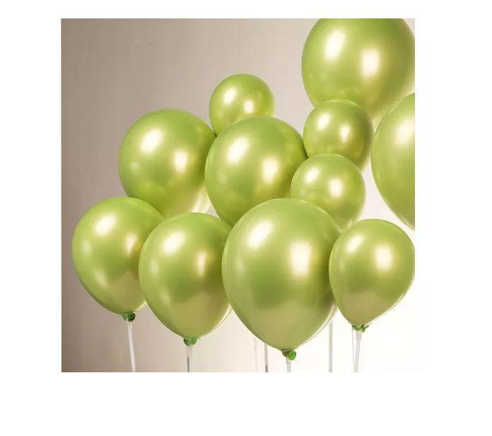 25 Set De Cumpleaños Globos Cromados Globos Cumpleaños 25cm 3615-4