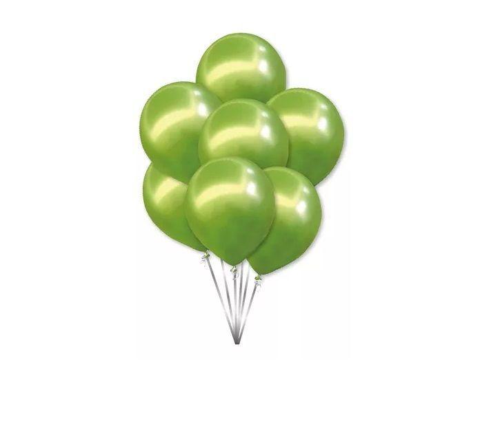 25 Set De Cumpleaños Globos Cromados Globos Cumpleaños 25cm 3615-0