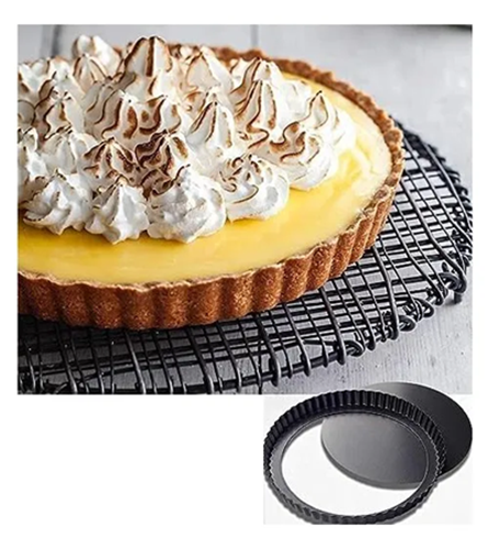 Pack X2 Molde Desmontable Moldes Desmontables Moldes 22cm Gris-6