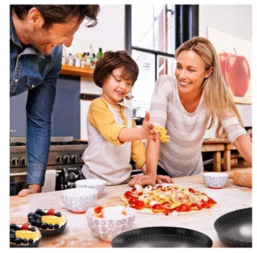 Pack X2 Molde Desmontable Moldes Desmontables Moldes 22cm Gris-7