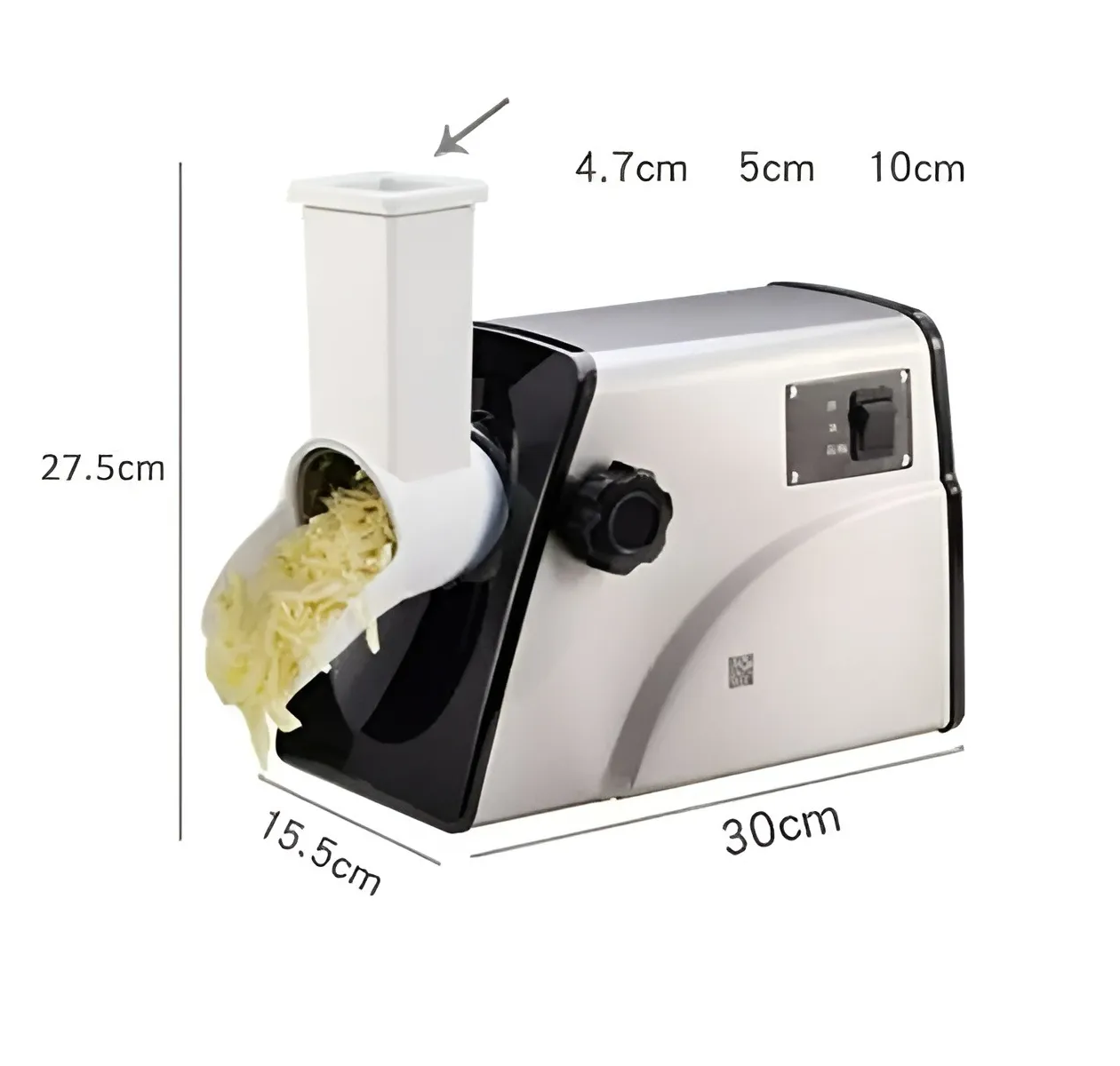 Rallador Queso Rallador Giratorio Rallador De Queso 300w-5