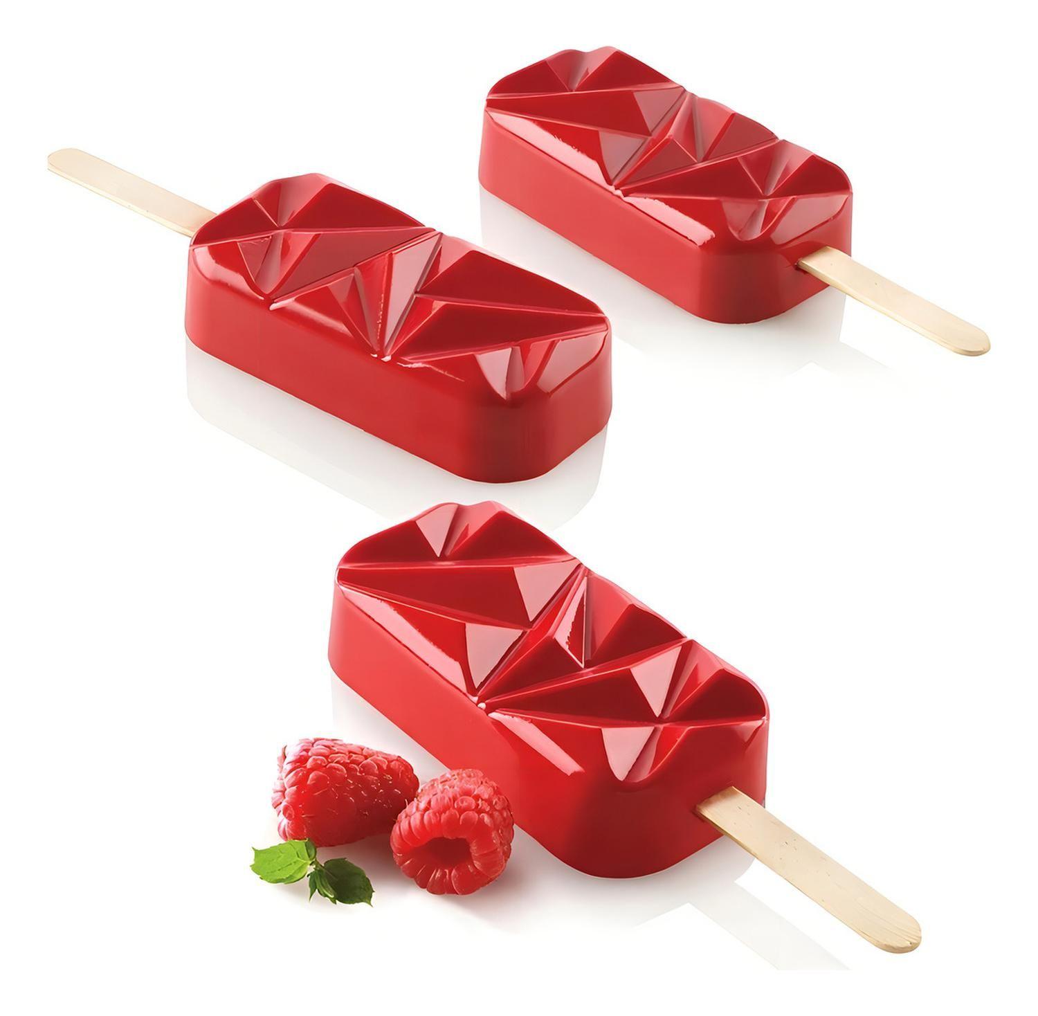 Pack X2 Molde Para Helados Paletas Molde Helado Silicona 499 Moldes Para Helados Molde Helado Molde-1