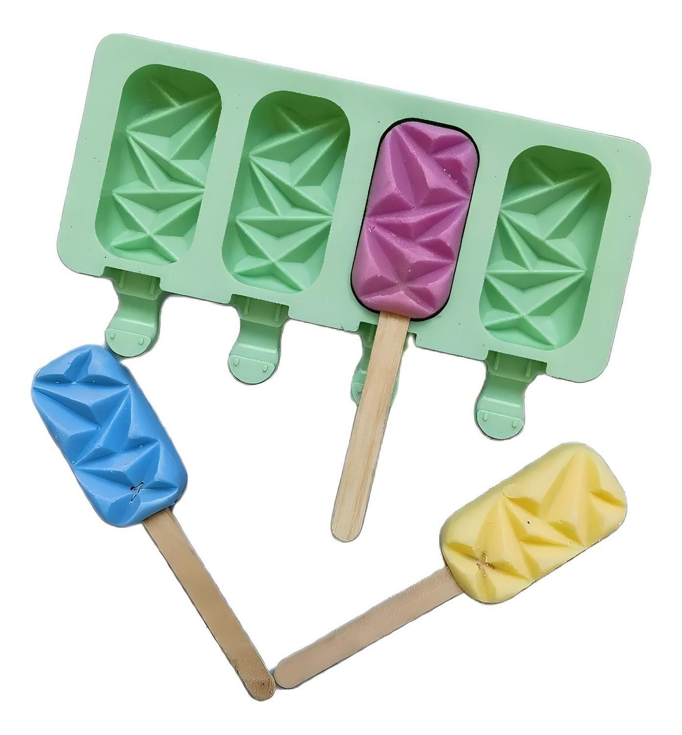 Pack X2 Molde Para Helados Paletas Molde Helado Silicona 499 Moldes Para Helados Molde Helado Molde-3