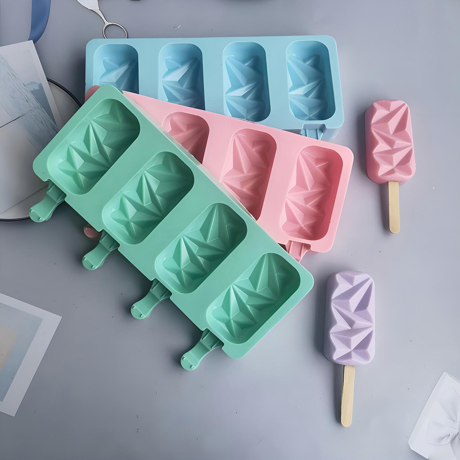 Pack X2 Molde Para Helados Paletas Molde Helado Silicona 499 Moldes Para Helados Molde Helado Molde-9