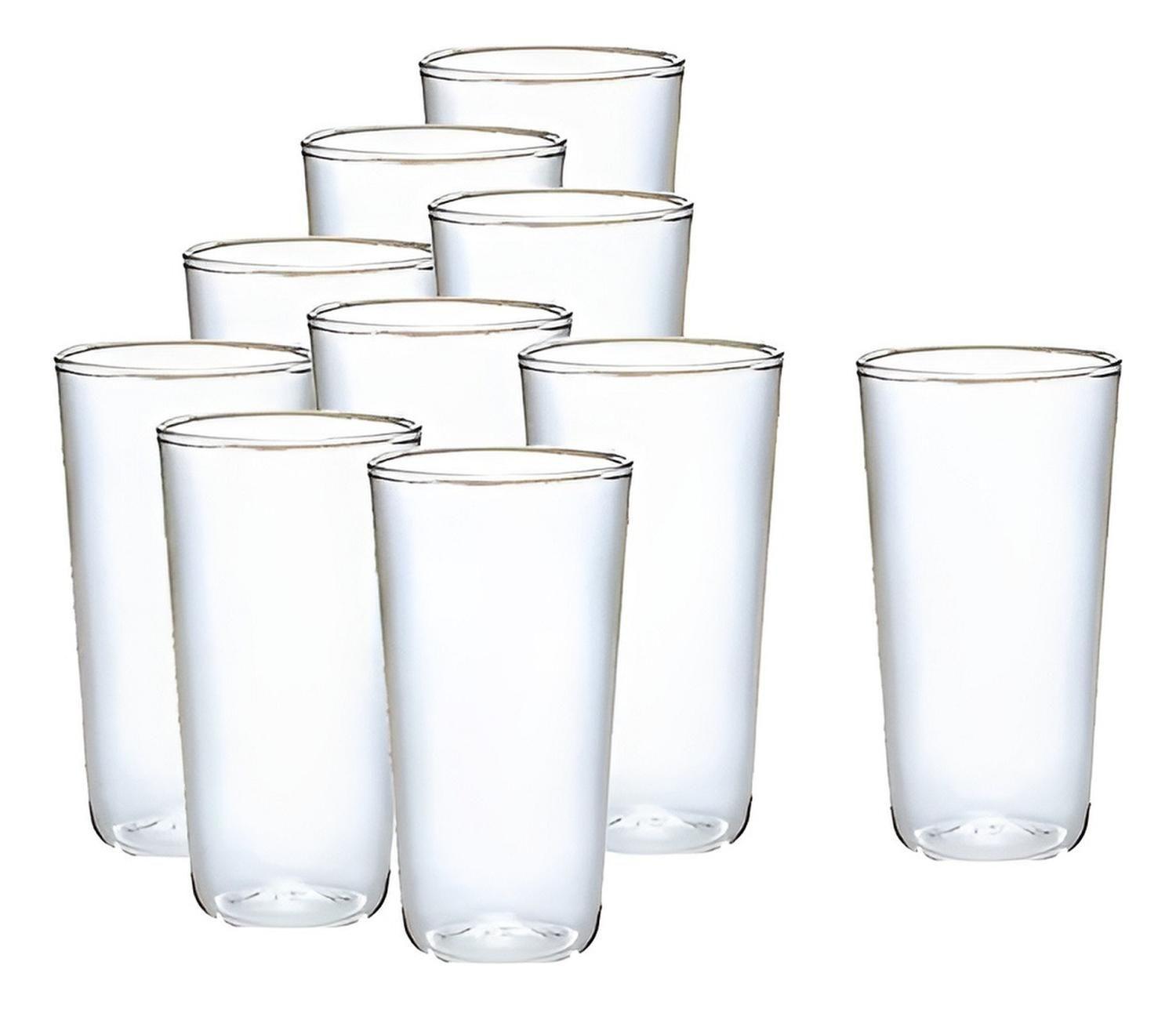 Set Vasos Desechables Vaso Plastico Vasos Acrilicos 300 Ml-0