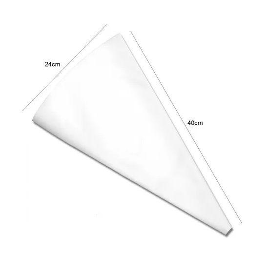 Pack X4 Manga Pastelera Profesional Tela Mangas De Tela 40cm-3