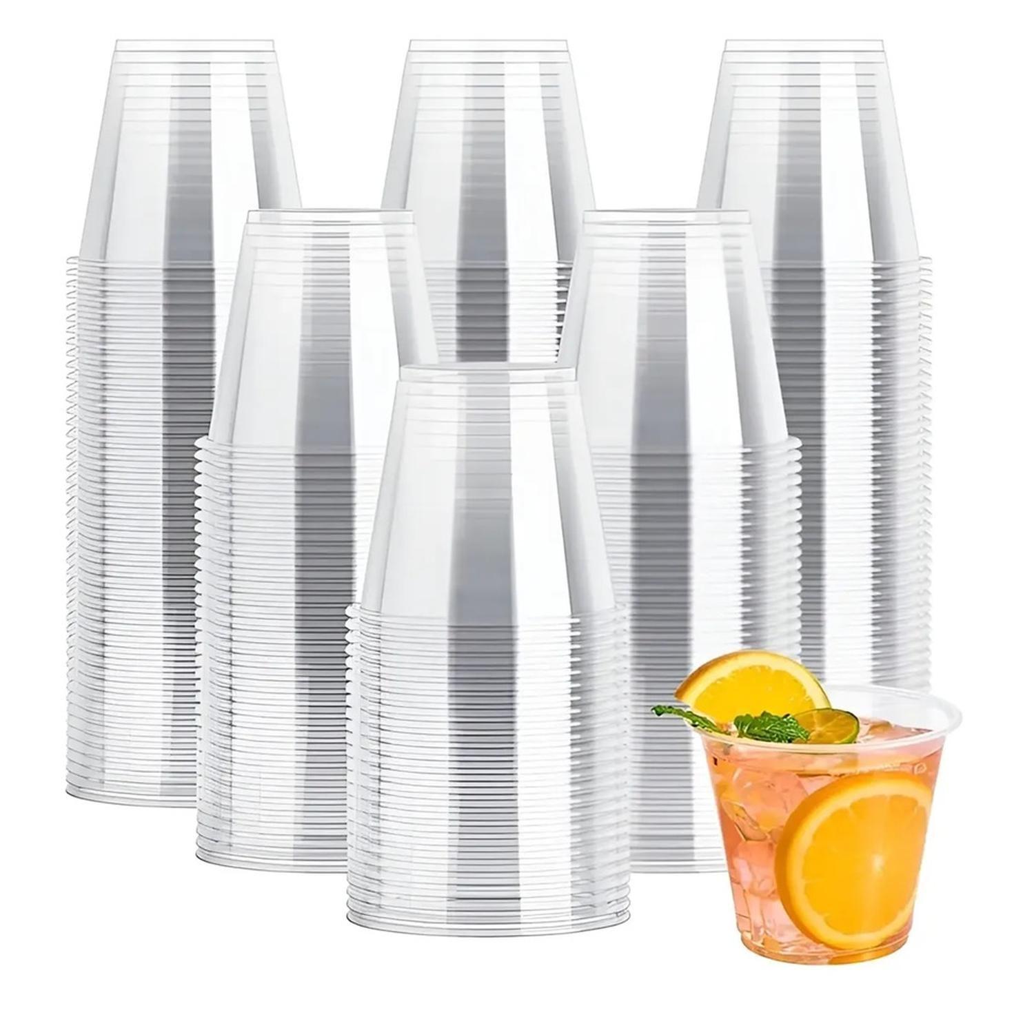 150 Vasos Plasticos Vasos Desechables Vaso Pequeño 5oz 148ml-0