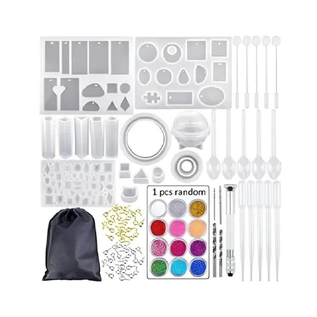 Moldes Para Resina Epoxica Kit Resina Molde Para Resina 115p-0