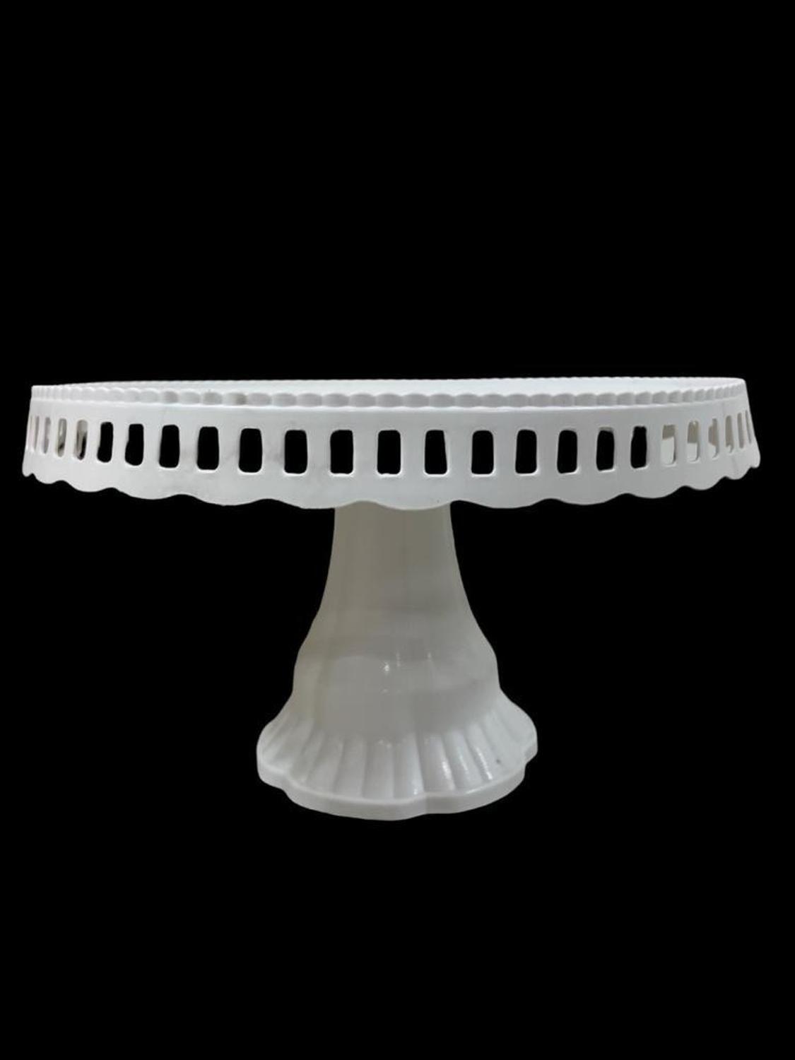 [BLA-110004] Base De Torta Base Torta Base Plato Porta Torta 32 Cm Blanco Sin Tapa-4