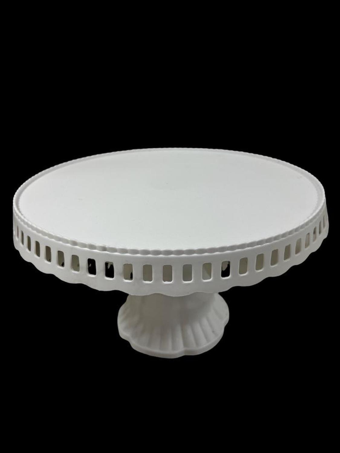 [BLA-110004] Base De Torta Base Torta Base Plato Porta Torta 32 Cm Blanco Sin Tapa-5