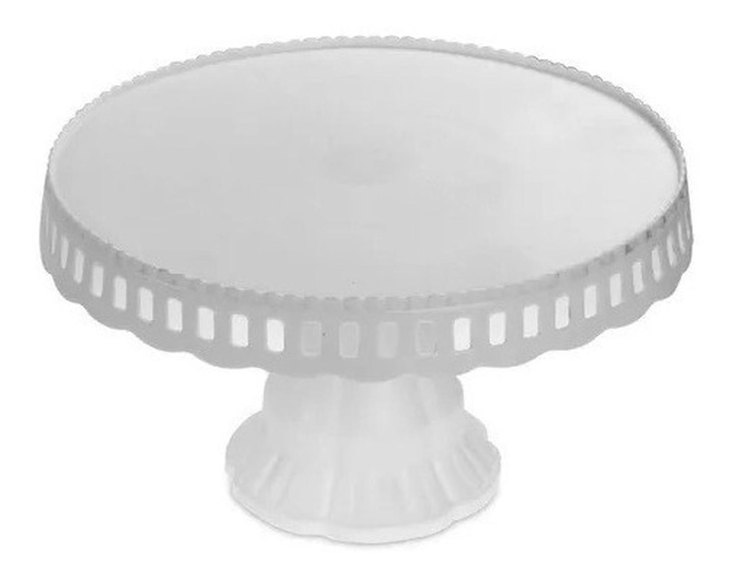 [BLA-110004] Base De Torta Base Torta Base Plato Porta Torta 32 Cm Blanco Sin Tapa-6