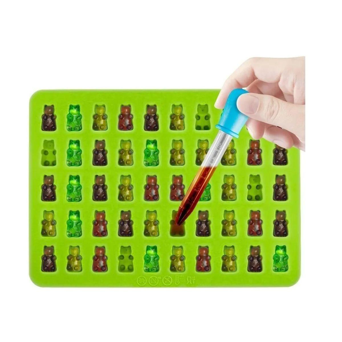 Molde De Silicona Ositos Moldes Silicona Reposteria 50 Osito-5