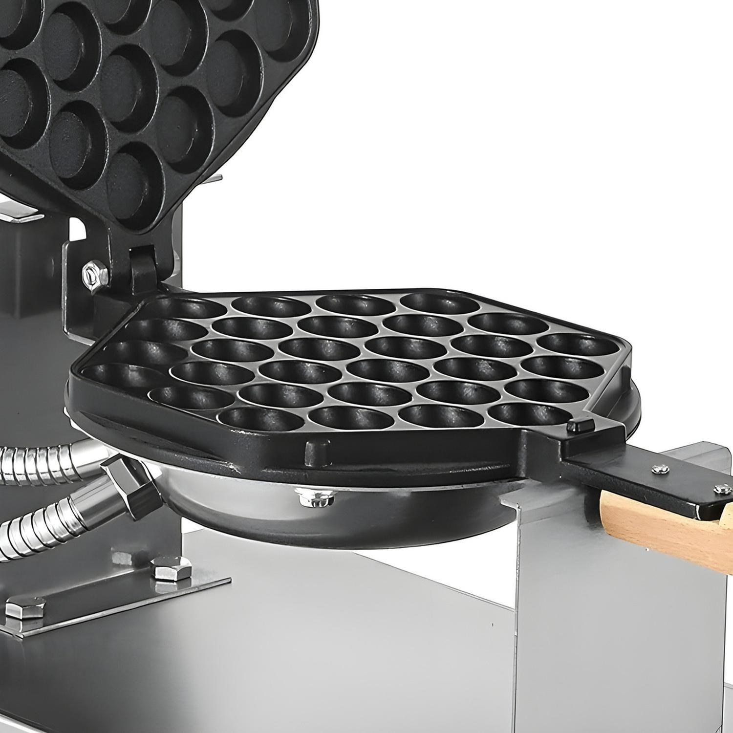 Maquina Para Waffles Wafleras Con Formas Waffle Burbuja-3
