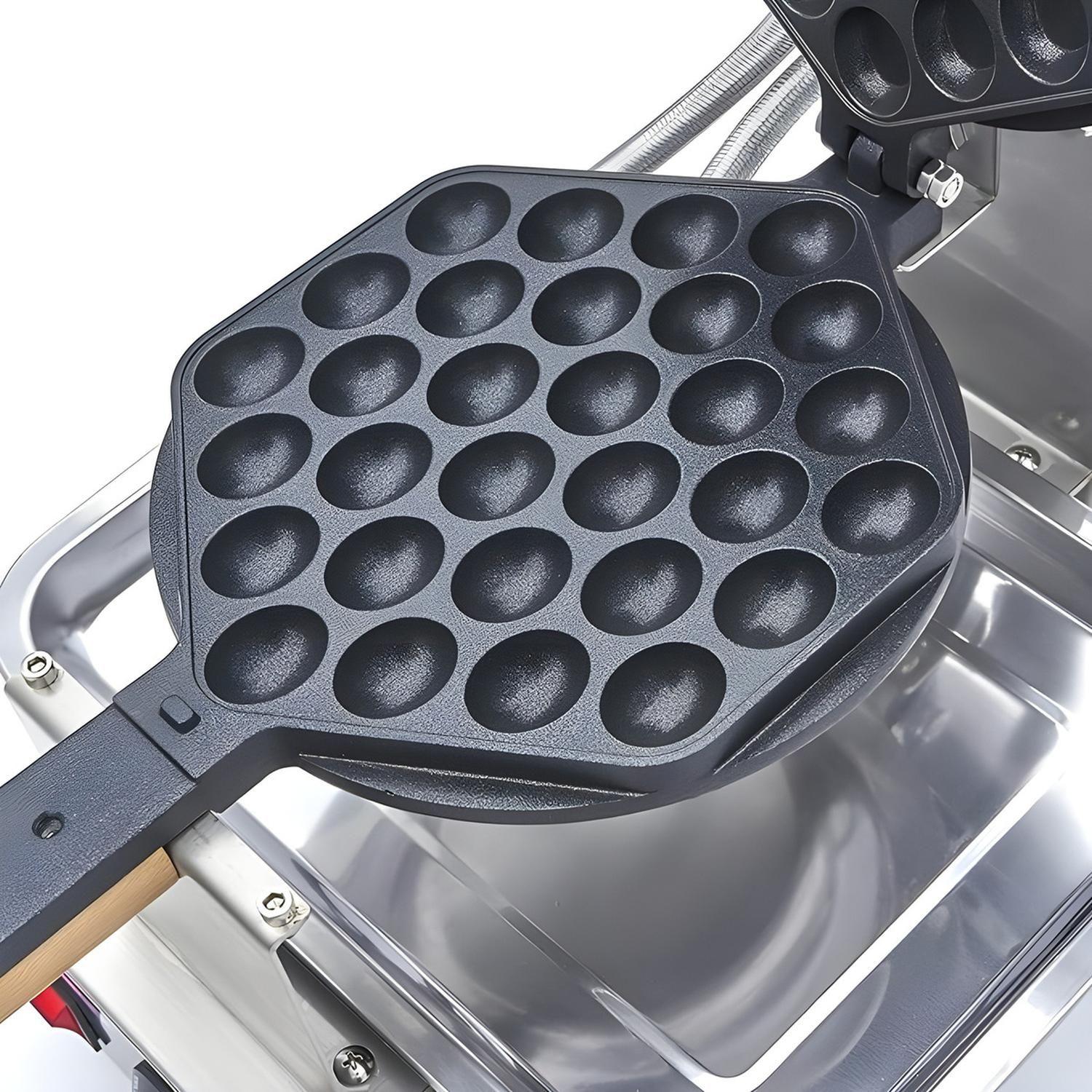Maquina Para Waffles Wafleras Con Formas Waffle Burbuja-8
