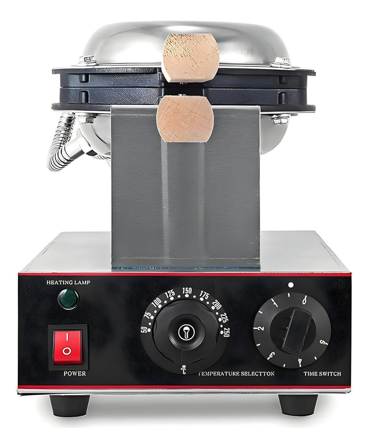 Maquina Para Waffles Wafleras Con Formas Waffle Burbuja-9