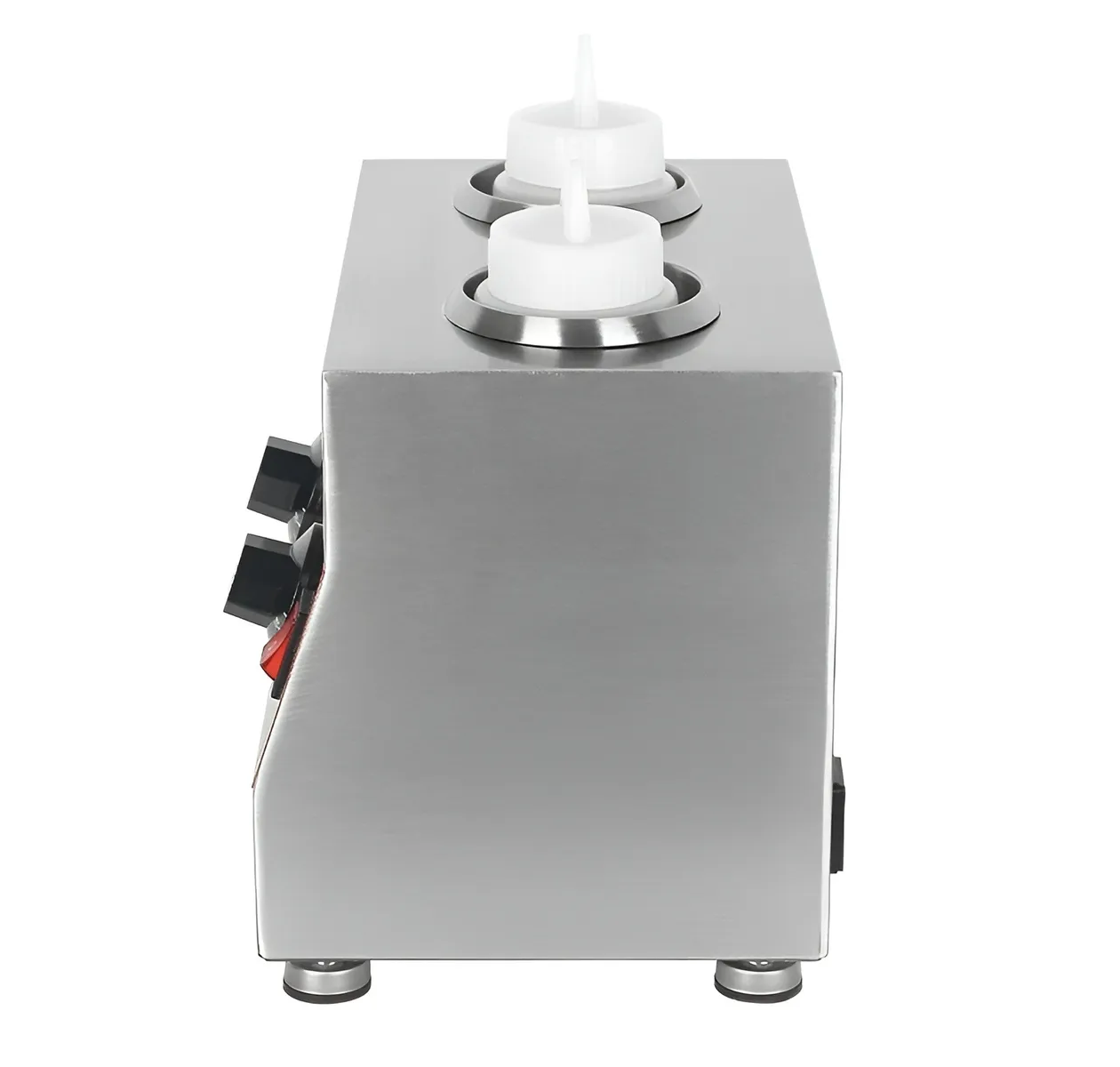 Dispensador Salsas Botellas Dispensadoras Envases 650ml Calentador De Botellas Calentador Eléctrico-3