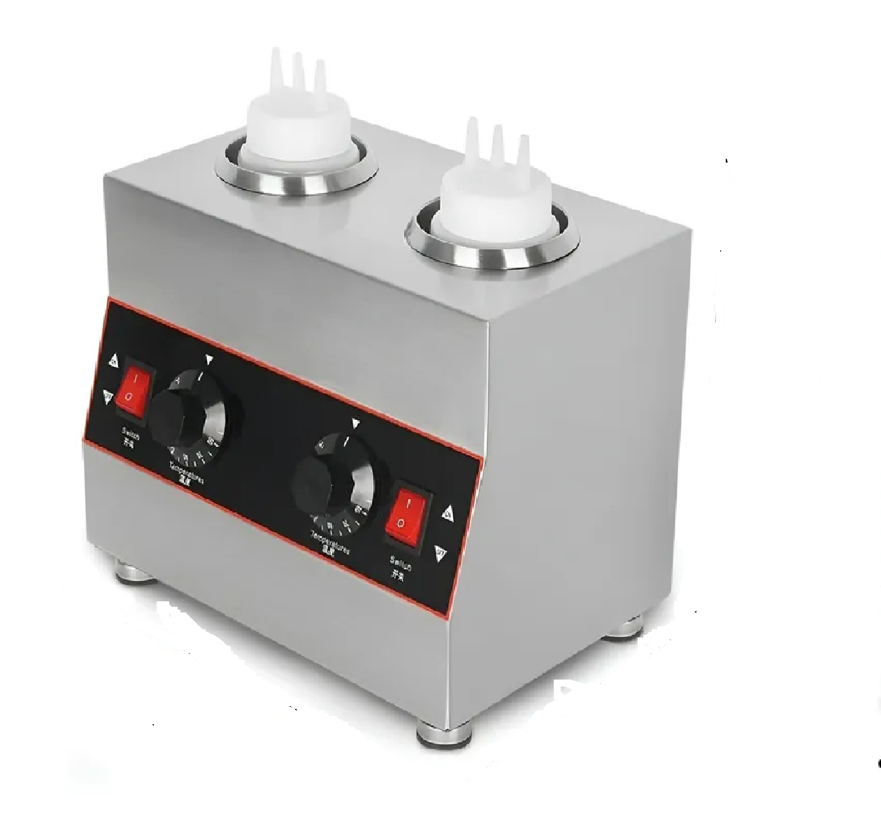 Dispensador Salsas Botellas Dispensadoras Envases 650ml Calentador De Botellas Calentador Eléctrico-7