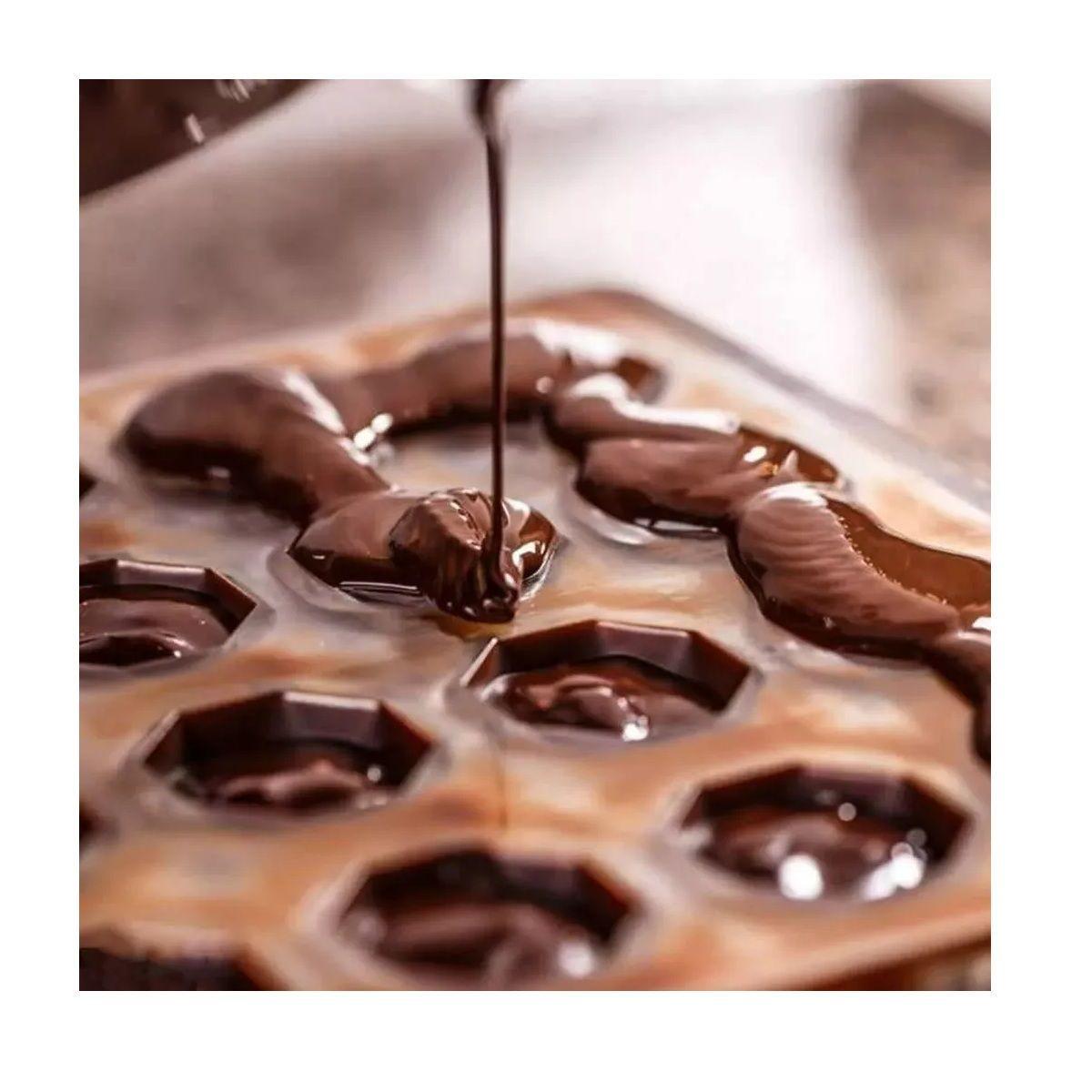 Moldes Chocolate Moldes De Chocolate Policarbonato Diamante Color Transparente-3