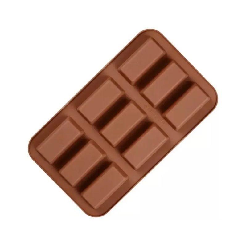 2 Moldes Silicona Chocolate Molde De Silicona Barra Cereal-6