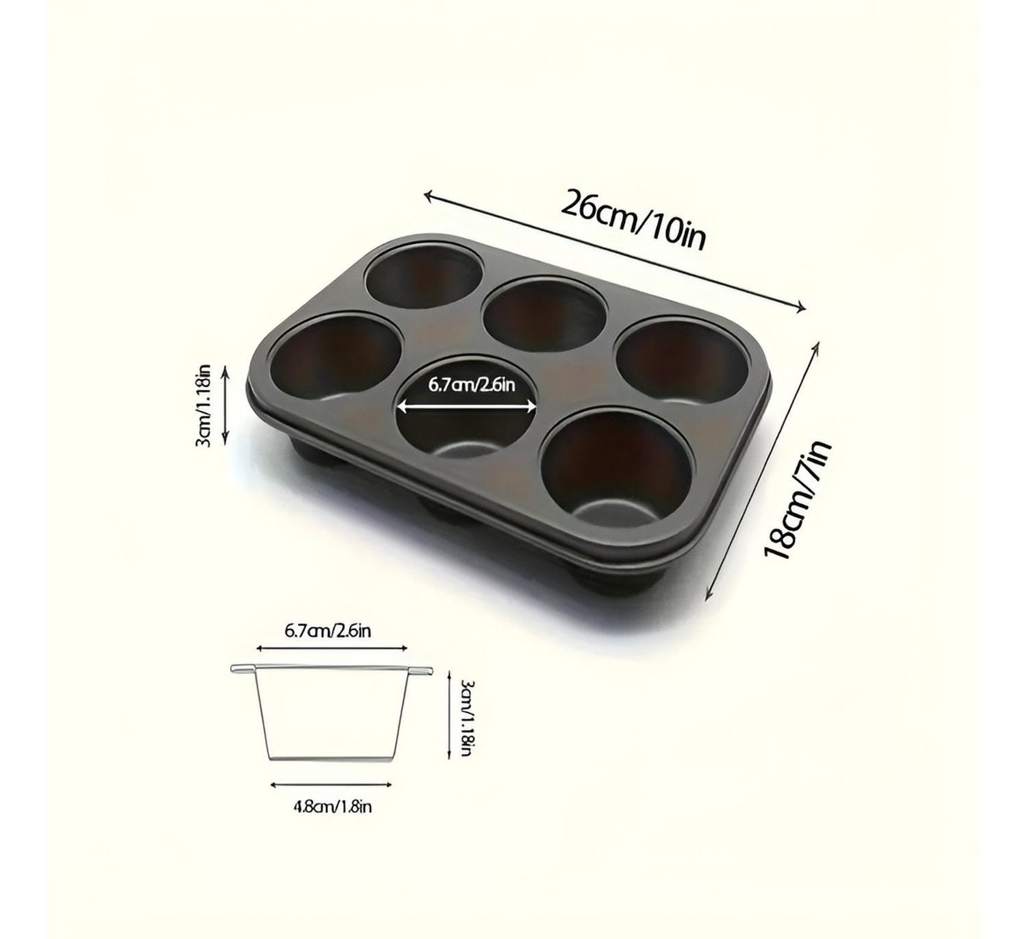 Molde 6 Cupcakes Molde Cupcake Molde Muffins Reposteria-2