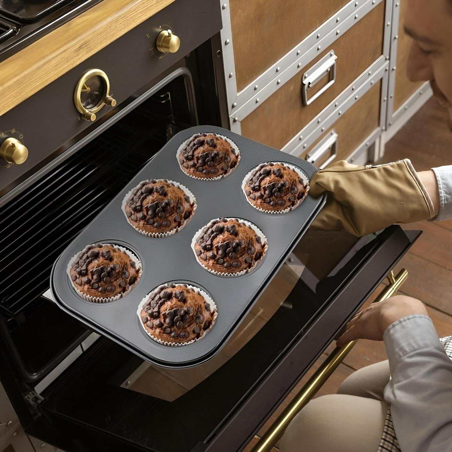 Molde 6 Cupcakes Molde Cupcake Molde Muffins Reposteria-5