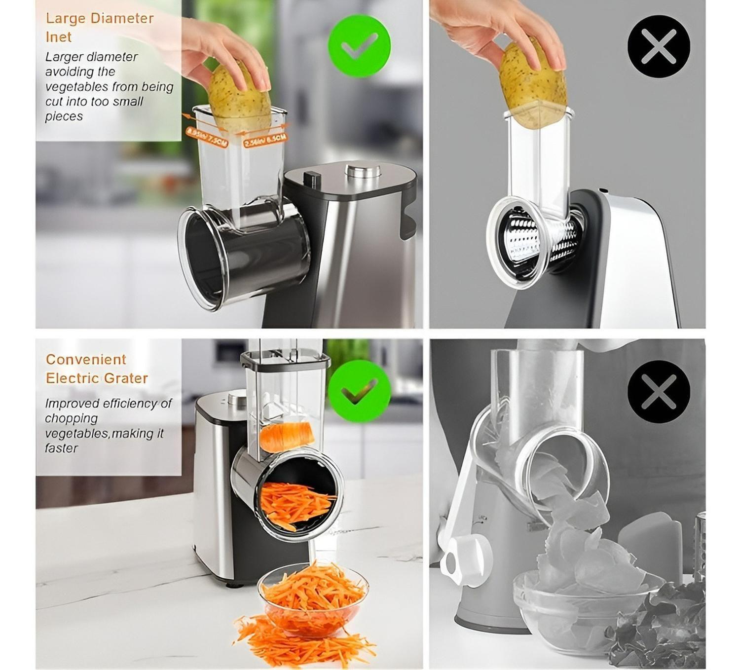 Rallador De Queso Rallador Queso Rallador Multiusos 250w-1
