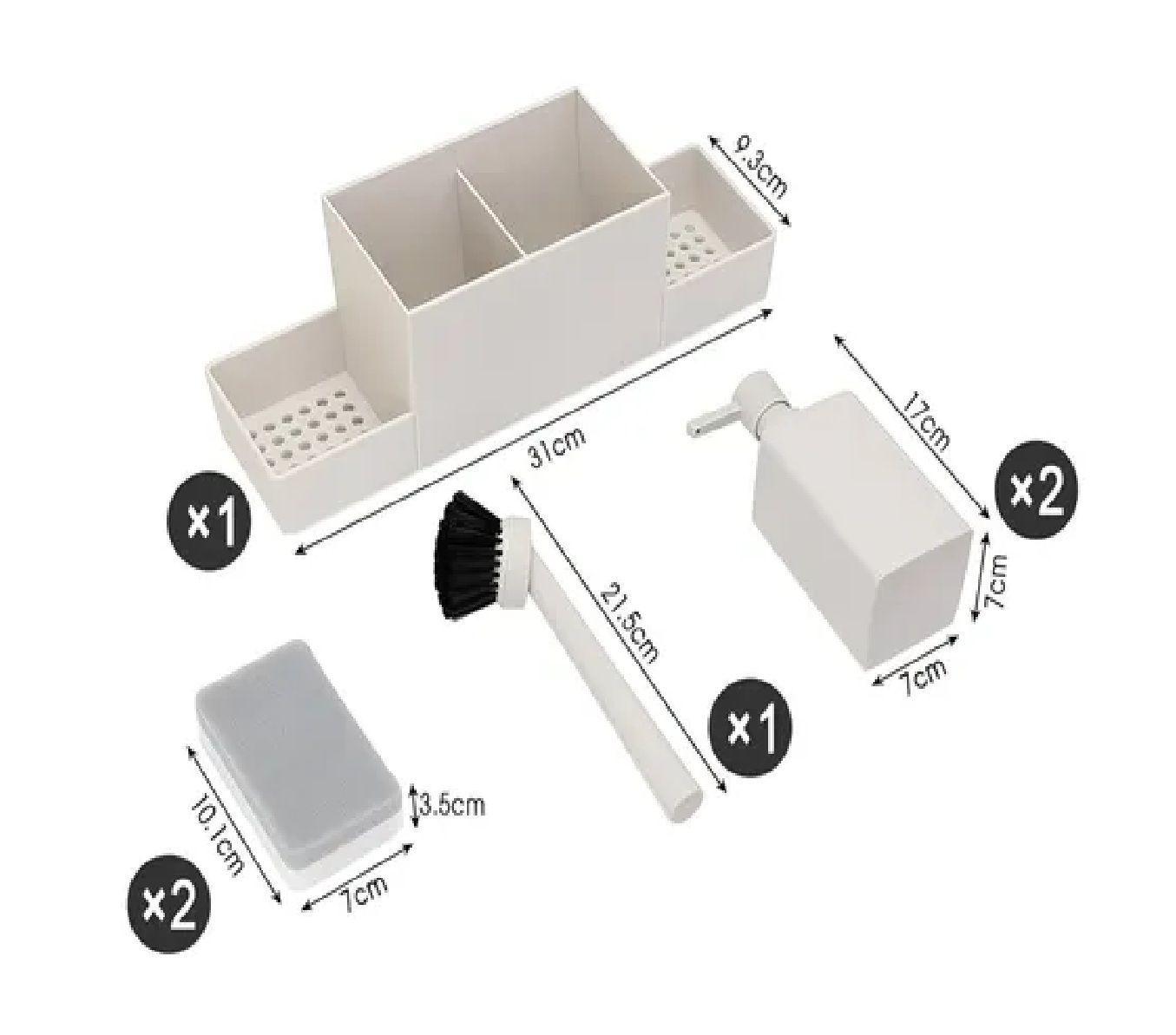 Porta Esponja Y Lavaloza Para Tu Cocina Escurridor Esponja Porta Esponja Cocina Organizador Cocina-2