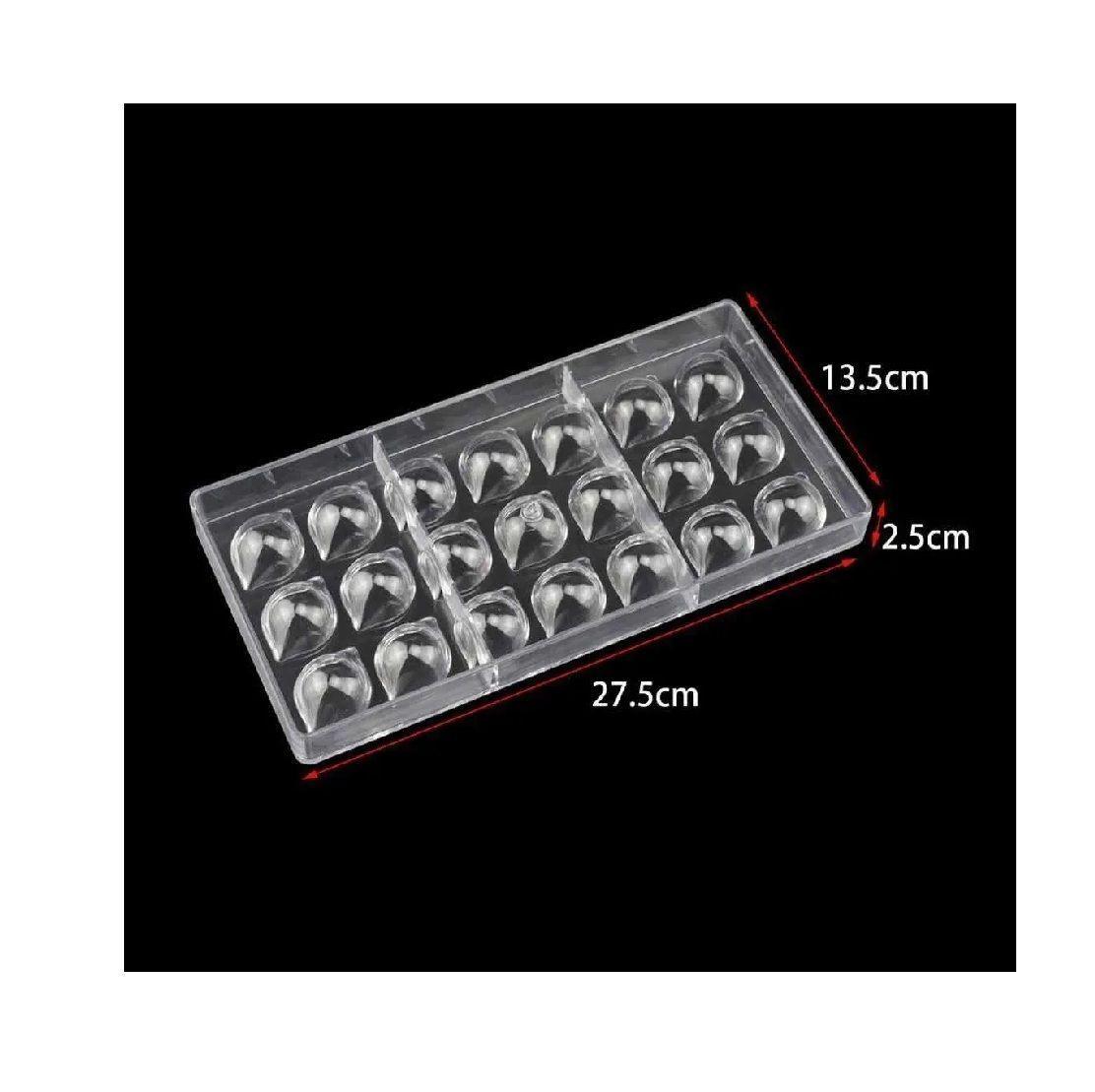 Molde Policarbonato Forma De Limón Chocolate Moldes De Chocolate Policarbonato Limones Moldes-2