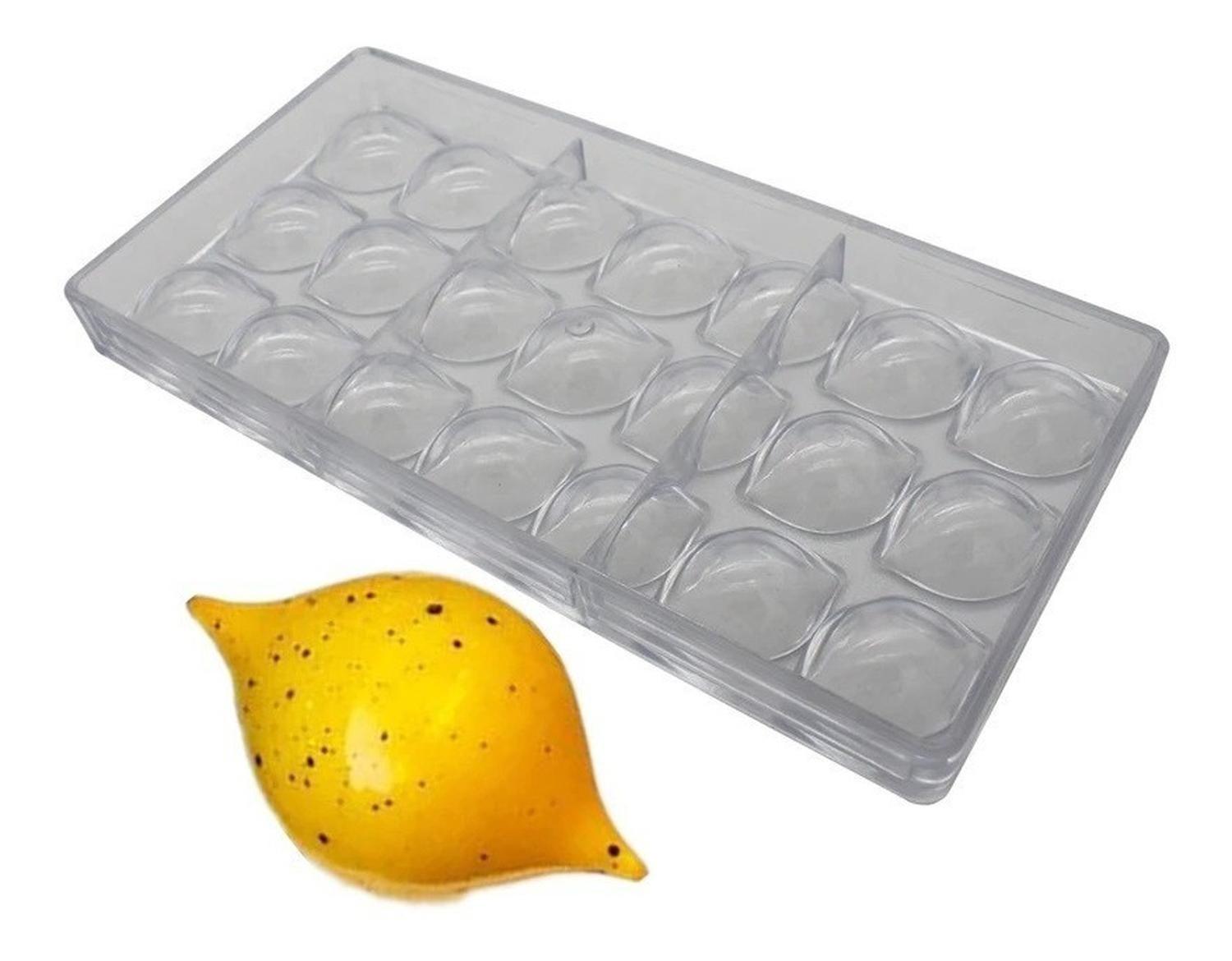 Moldes Chocolate Moldes De Chocolate Policarbonato Limon-3