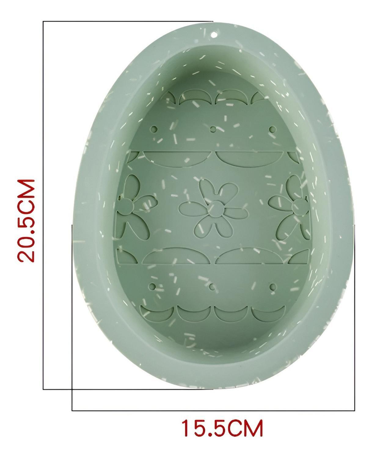 Packx2 Molde Conejo De Pascua Molde Huevo De Pascua Silicona Surtido-2