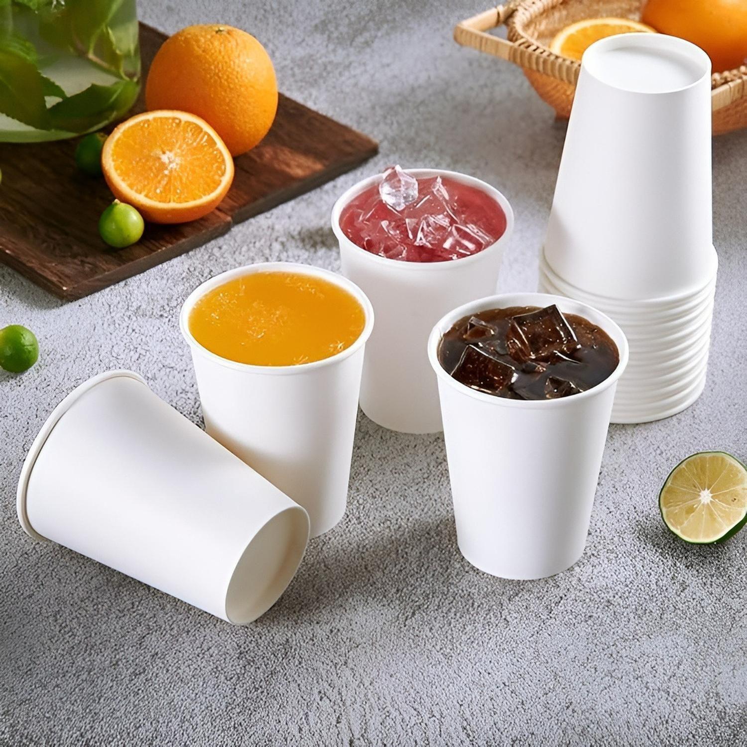 Vaso Cafe Polipapel Vaso Kraft Vaso C/tapa+manga 12oz 200und Blanco / Vaso 12oz-9