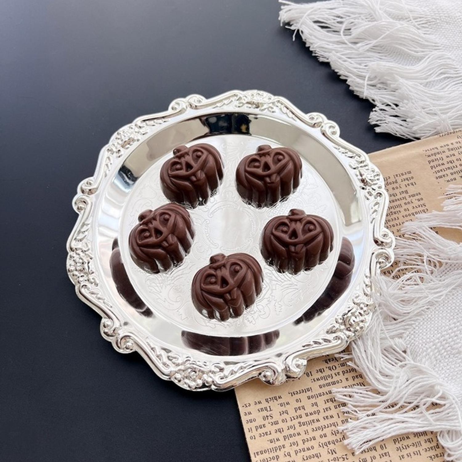 Molde Chocolate Molde De Chocolate Halloween Calabaza-9