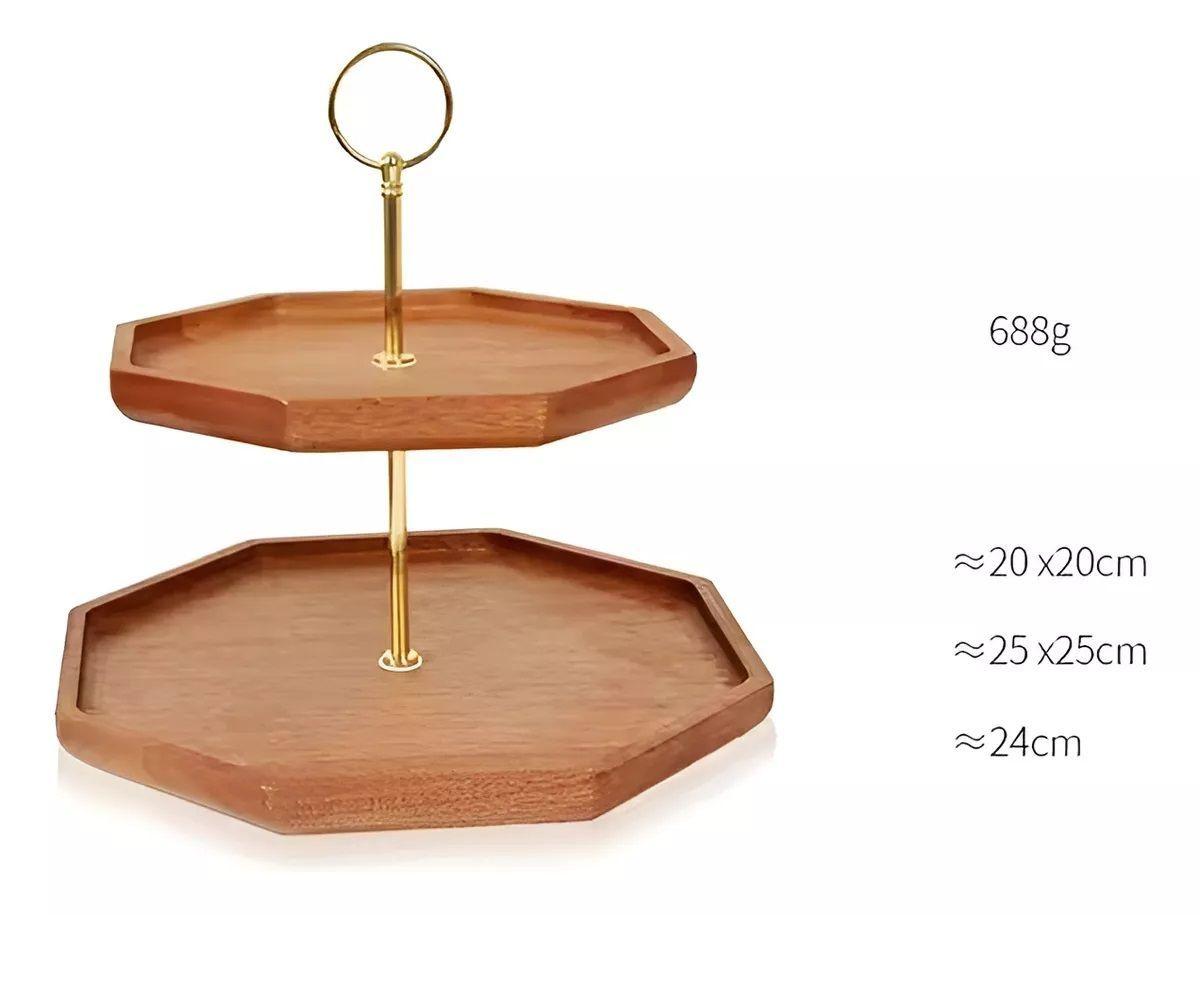 Base Para Cupcakes Porta Cupcakes Alzadores Candy Bar 2niv-2