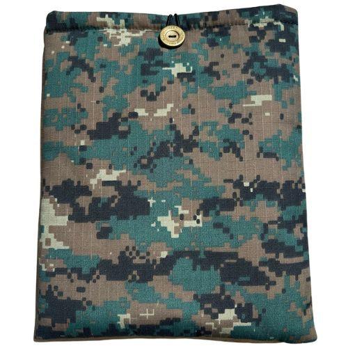 Funda De Tela Para Libros Diseño Militar-0