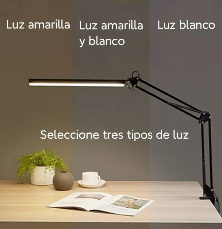 L mpara Barra Led Flexible C Clip Escritorio Estudio Dibujo-6