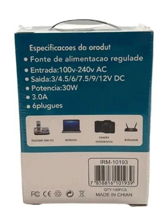 Cargador Transformador Multivoltaje 30w Con 6 Entradas-2