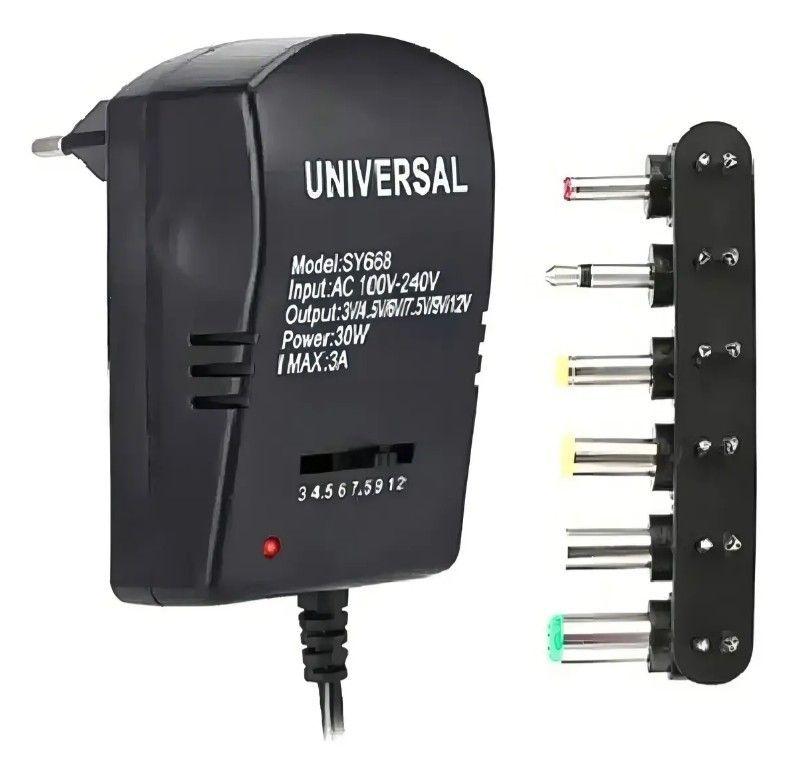 Cargador Transformador Multivoltaje 30w Con 6 Entradas-4